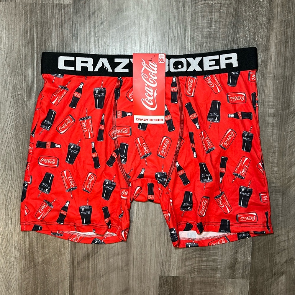 Coca-Cola Crazy Boxer Boxer Brief - XL